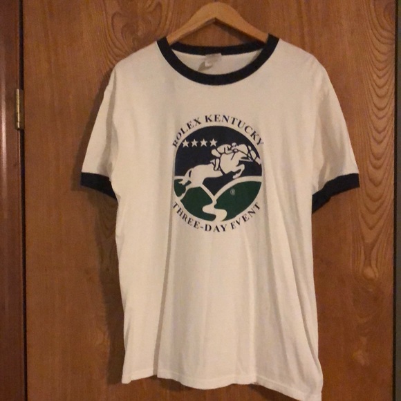 RETIRED Rolex KY 3 Day Event 100% cotton size Large t shirt. New, never worn. - Picture 1 of 8